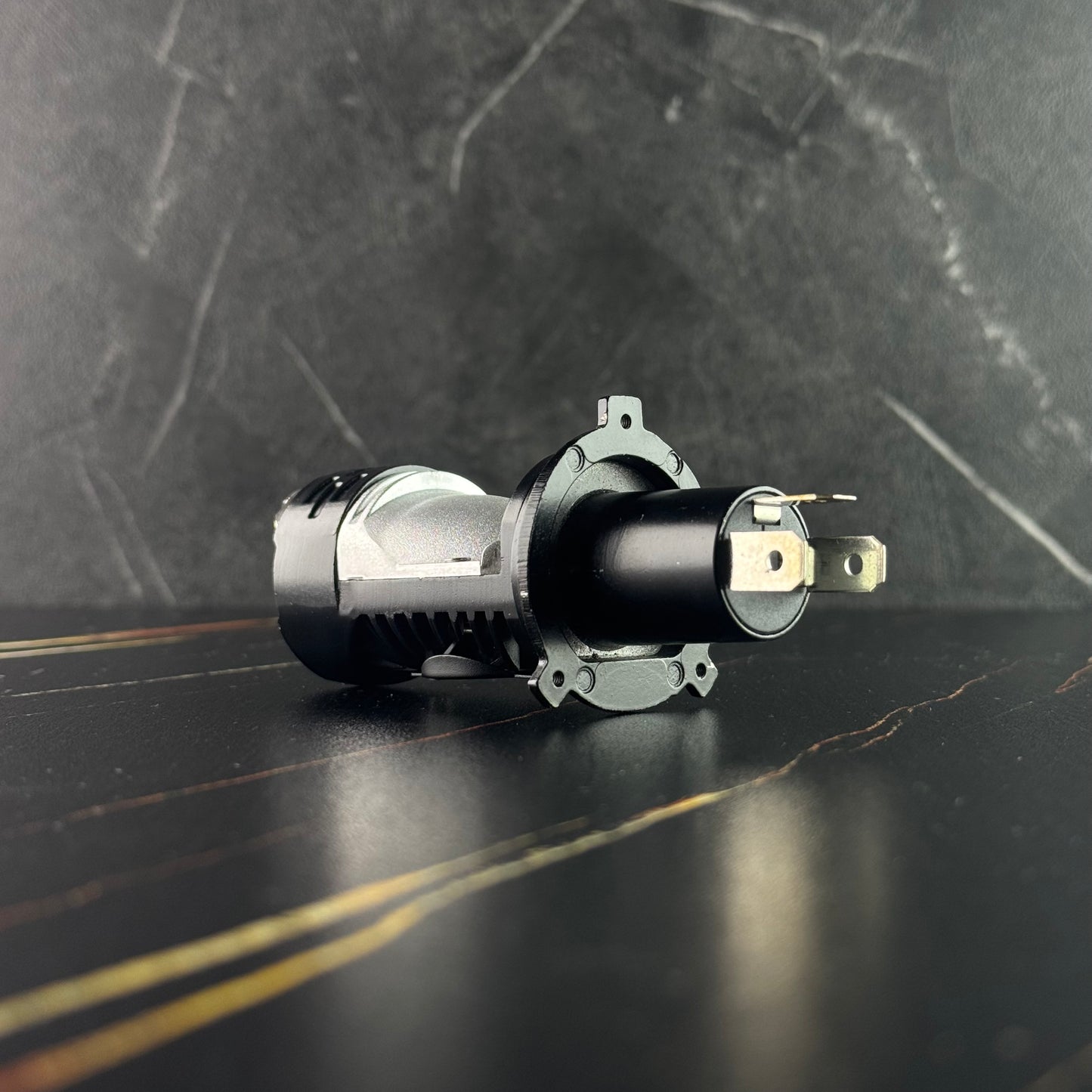 D-Shape H4 LED Projector Headlight Bulb