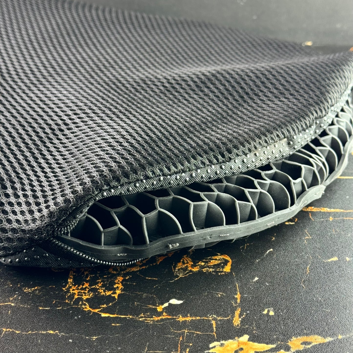Rubber Seat with Mesh Cover
