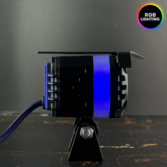 RGB Two-Lens Projector Light  (Demon Eyes)