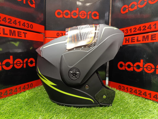 Aadora® 902 Flip-Up Helmet Neon (DOT Approved) Cham Store