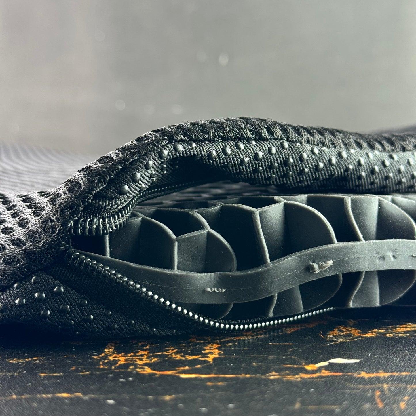 Rubber Seat with Mesh Cover