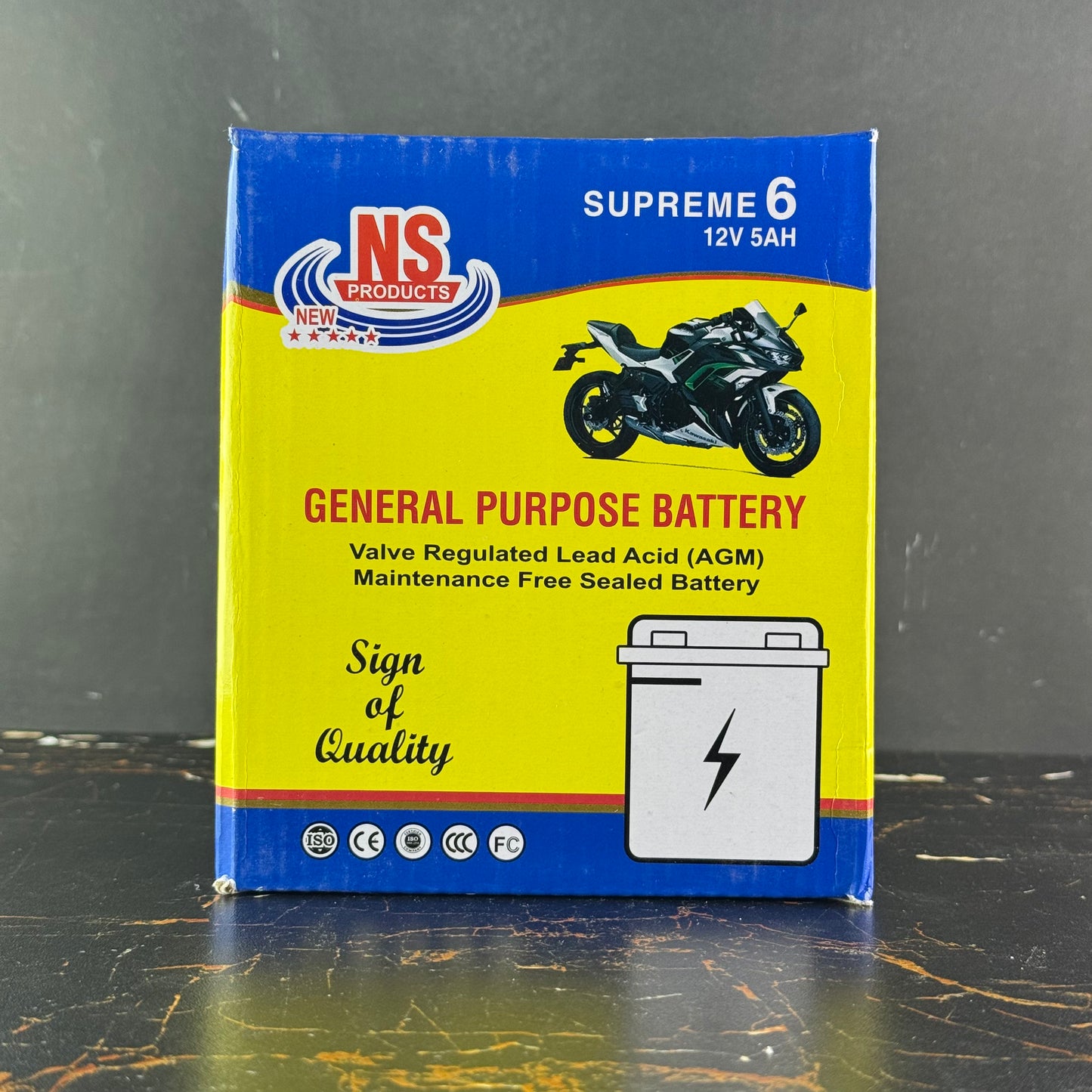 NS Dry Battery 12V 5Ah