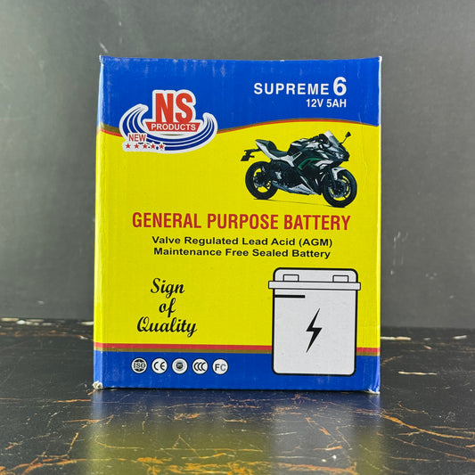NS Dry Battery 12V 5Ah