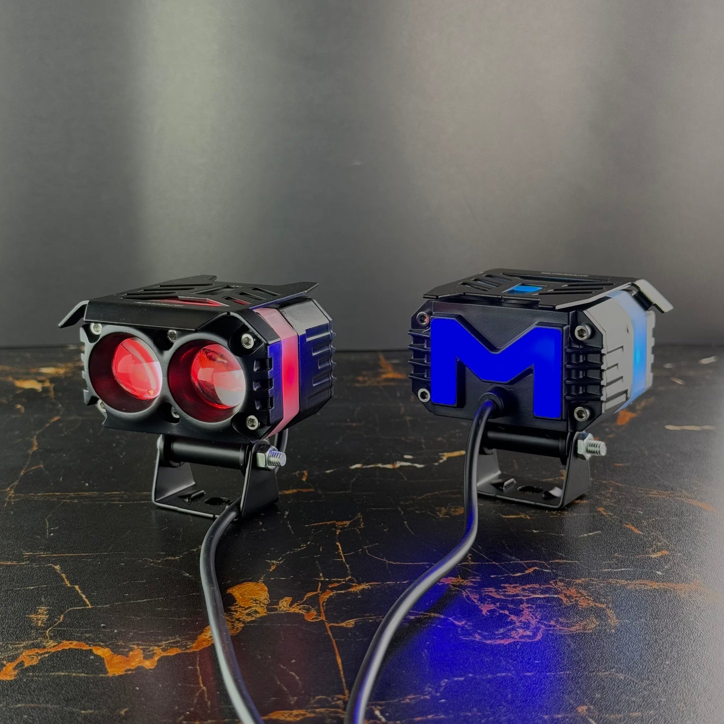 RGB Two-Lens Projector Light  (Demon Eyes)
