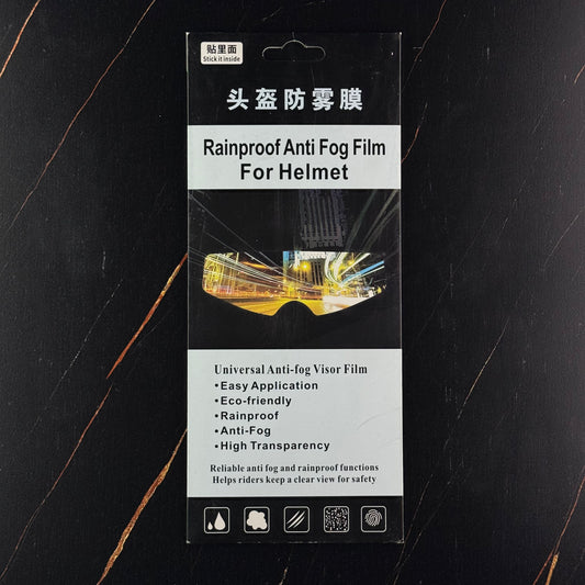 Rainproof Anti Fog Film For Helmet