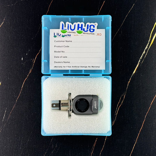 HJG Projector Headlight Bulb H4 (W/Y)