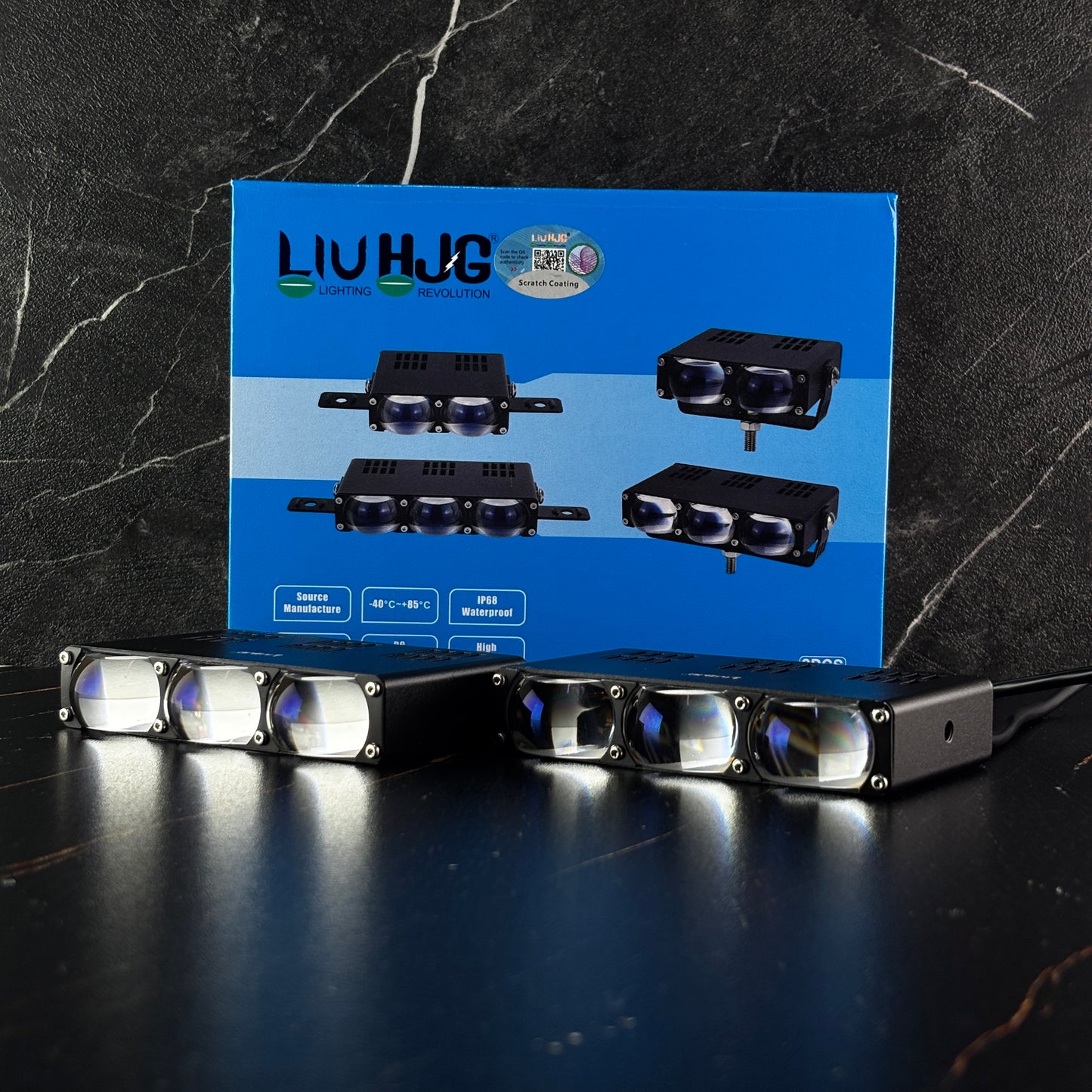 LIU HJG Super Slim High Power Devil Eye LED Pair - Cham Store