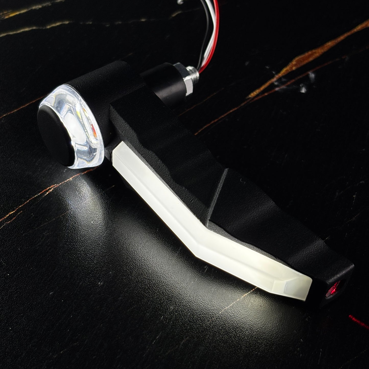LIU HJG Bar End Crash Guards with Laser - Cham Store