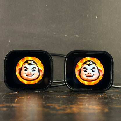 Devil Eye Light Animated Screen