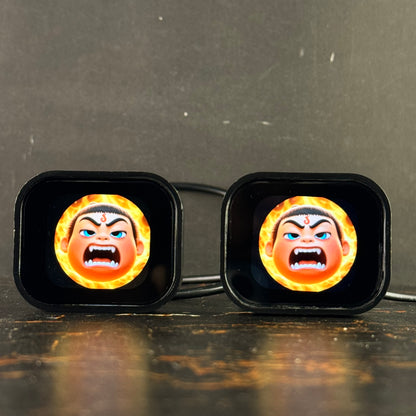 Devil Eye Light Animated Screen