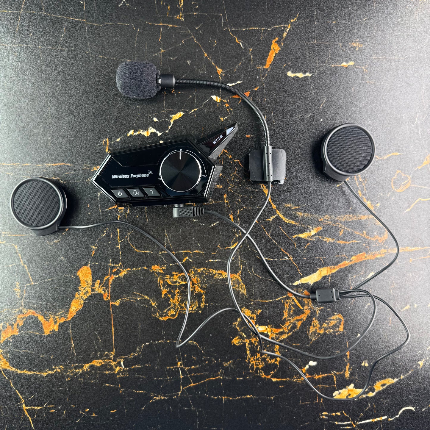 BSDDP Helmet Mount Earphones