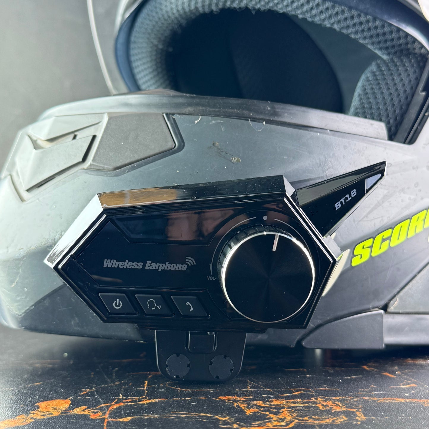 BSDDP Helmet Mount Earphones