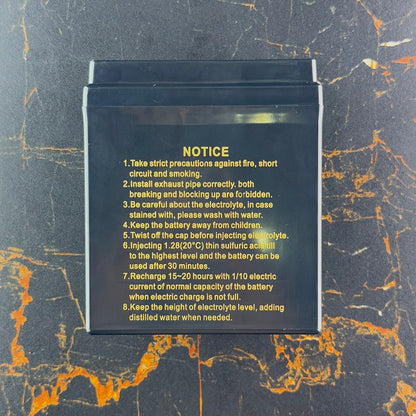 REGO 12V Dry Battery