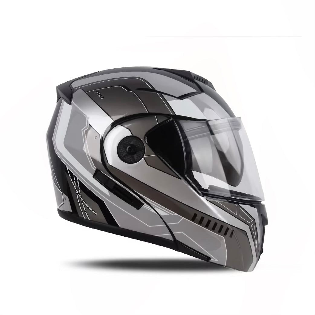 Aadora® 902 Flip-Up Helmet Future (DOT Approved) Cham Store