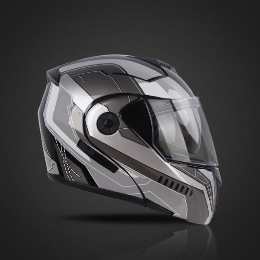 Aadora® 902 Flip-Up Helmet Future (DOT Approved) Cham Store