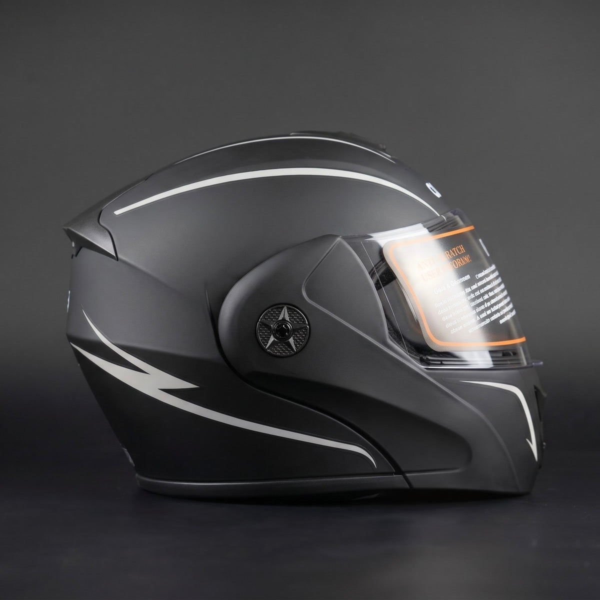 Aadora® 902 Flip-Up Helmet Neon (DOT Approved) Cham Store