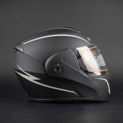 Aadora® 902 Flip-Up Helmet Neon (DOT Approved) Cham Store