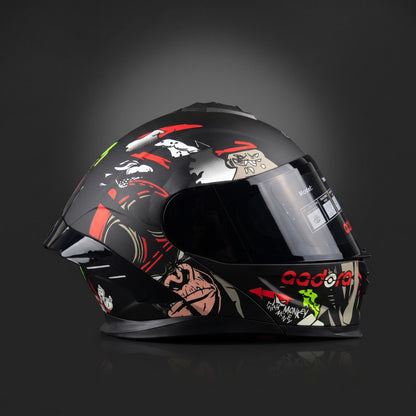 Aadora® 902 Premium Flip-Up Gorilla Helmet (DOT Approved) Cham Store