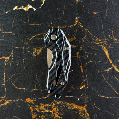 Jack Knife Flip Key - Carbon Edition