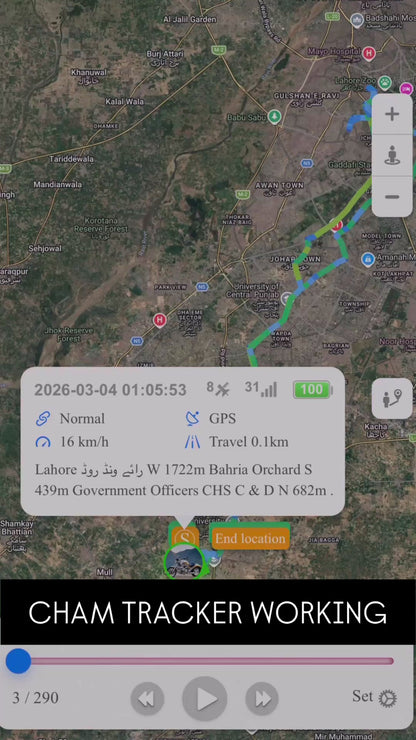 ChamStore GPS Vehicle Tracker
